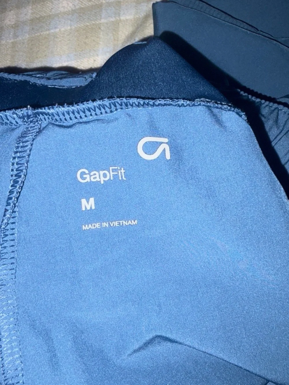 GAP Men's Elastic Waist Joggers - Slate Blue